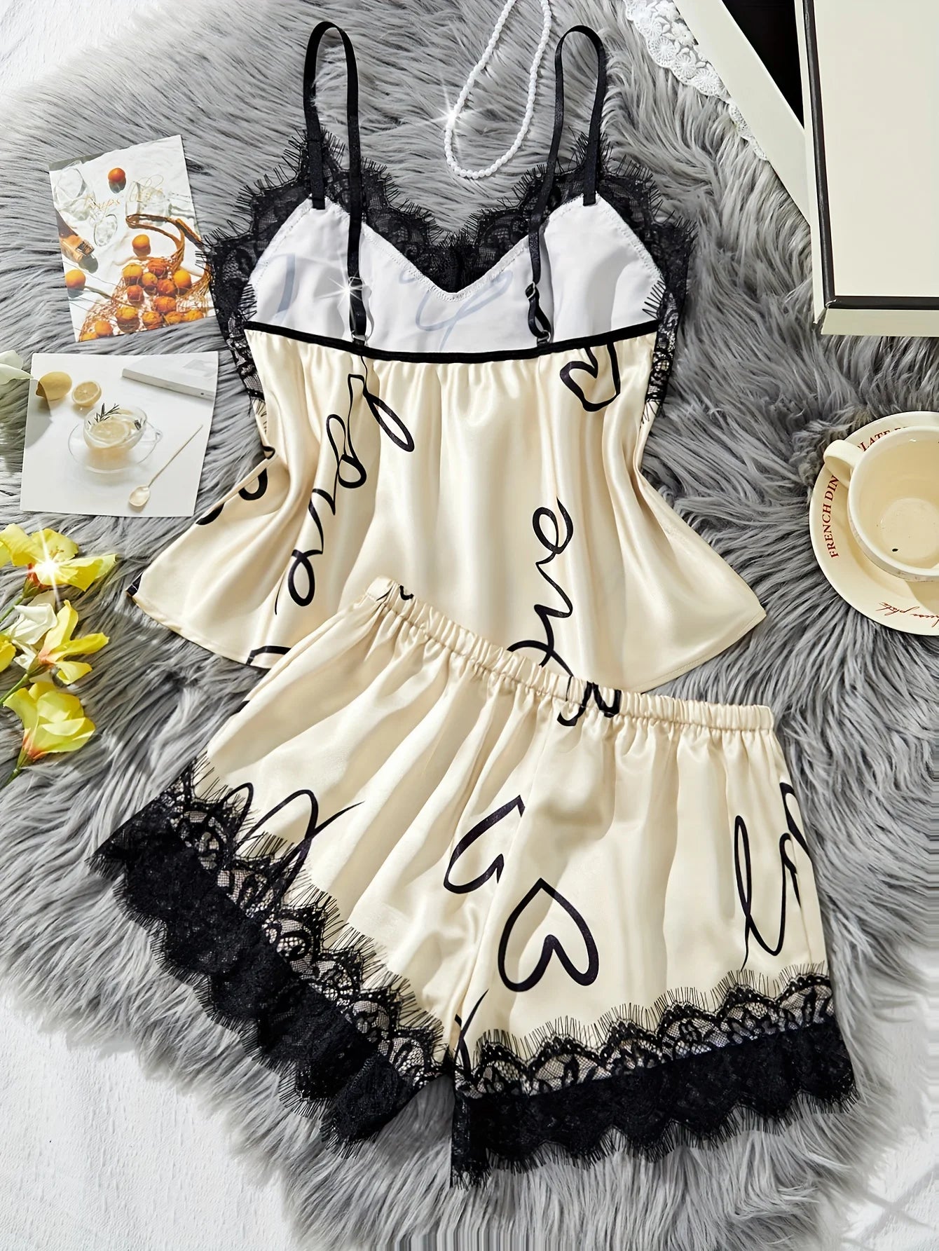 Women‘s Silk Pajamas Set