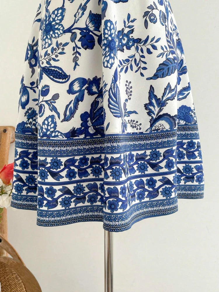 Women's Romantical Floral Print Halter